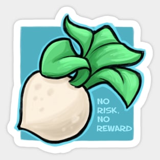 Turnip Life Sticker